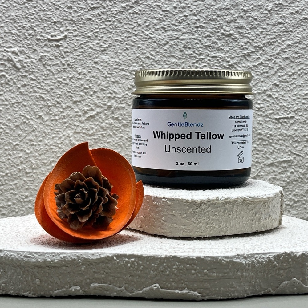 Whipped Tallow Made With All Organic Ingredients 4oz - Choose Your Scent